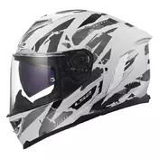 Ls2 Ff818 Storm 3 Kaos Мотошлем White Белый