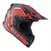 Suomy X-wing Motley Мотошлем Red Black Красный
