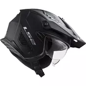 Ls2 Of606 Drifter Solid Мотошлем Black Matt Черный