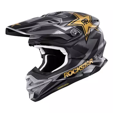 Shoei Vfx-wr 06 Malcom Stewart Tc-5 Мотошлем Черный