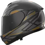 Nolan X-904 Ultra Carbon Rombo Мотошлем Gold Black Золотистый