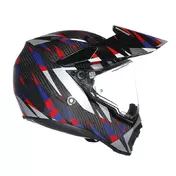 Agv Ax9 E2206 Carbon Steppa Мотошлем Red Blue Красный