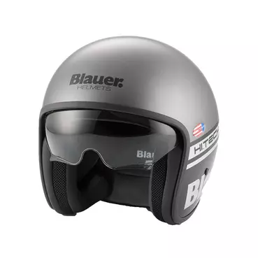 Blauer Pilot 1.1 06 Мотошлем Grey Matt Серый