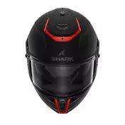 Shark Spartan Rs Blank Sp Mat Мотошлем Black Orange Красный
