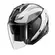Shark Skwal I3 Jet Mekarium Мотошлем Black White Черный