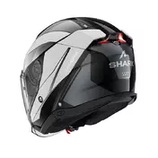 Shark Skwal I3 Jet Mekarium Мотошлем Black White Черный