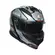 Agv K7 E2206 Jaeger Мотошлем Black Silver Серый