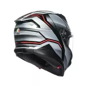 Agv K7 E2206 Jaeger Мотошлем Black Silver Серый