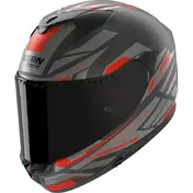 Nolan X-904 Ultra Carbon Rombo Мотошлем Red Black Красный