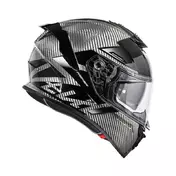 Premier Devil Carbon 22.06 Mn 9 Мотошлем Black Красный