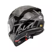 Premier Devil Carbon 22.06 Mn 9 Мотошлем Black Красный