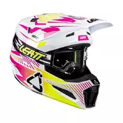 Leatt Kit Moto 3.5 Jr V26 Мотошлем Pink Розовый