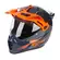 Klim Krios Pro Echo Мотошлем Orange Petrol Оранжевый