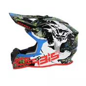 Acerbis Linear 2206 Мотошлем White Black Черный