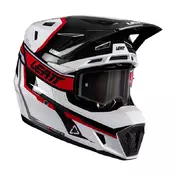 Leatt Moto 7.5 V26 Мотошлем Kit White Red Белый
