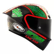 Suomy S1-xr Gp Carbon Hickman Replica 2024 Мотошлем Зеленый
