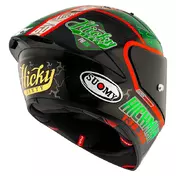 Suomy S1-xr Gp Carbon Hickman Replica 2024 Мотошлем Зеленый