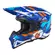 O Neal Ex-srs Dust Мотошлем Blue Orange Синий