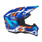 O Neal Ex-srs Dust Мотошлем Blue Orange Синий