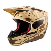 Alpinestars Sm5 2206 Mineral Мотошлем Kangaroo Коричневый