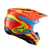 Alpinestars Sm5 2206 Action 2 Мотошлем Orange Оранжевый