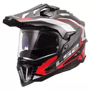 Ls2 Mx701 Explorer Carbon Frontier 2 Мотошлем Red Красный