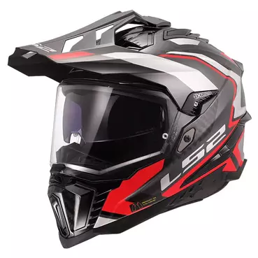 Ls2 Mx701 Explorer Carbon Frontier 2 Мотошлем Red Красный
