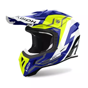 Airoh Aviator Ace 2 Ground Мотошлем Yellow Желтый