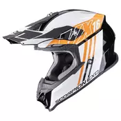 Scorpion Vx-16 Evo Air Lignes Мотошлем Orange Оранжевый
