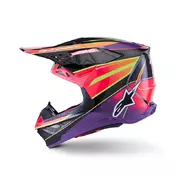 Alpinestars Supertech M10 2206 Era Мотошлем Violet Фиолетовый