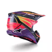 Alpinestars Supertech M10 2206 Era Мотошлем Violet Фиолетовый