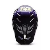 Fox V3 Drip Мотошлем Black Purple Фиолетовый