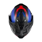 Nexx X.lifecountry Terra Мотошлем Blue Red Matt Синий