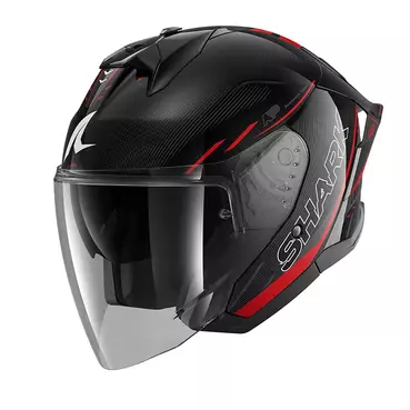 Shark Skwal Jet Cup Speed Tech Мотошлем Black Red Красный