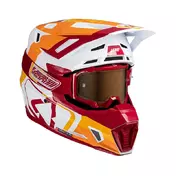 Leatt 7.5 V.25 Мотошлем Ruby Красный