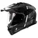 Ls2 Mx702 Pioneer 2 Hill Мотошлем Black Matt White Черный