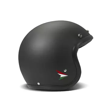Dmd Jet Retro Ita Мотошлем Black Черный