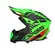 Acerbis X-track 2206 Мотошлем Green Fluo Black Зеленый