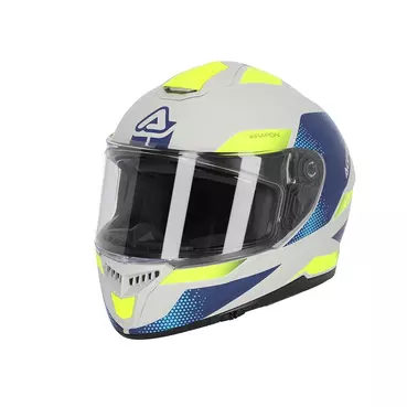 Acerbis Krapon 2206 Мотошлем Grey Blue Синий