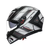 Agv K3 E2206 Rivia Мотошлем Black White Matt Белый