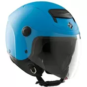 Tucano Urbano EL'KID 1208 Children's Jet Motorcycle Мотошлем, Glossy Blue