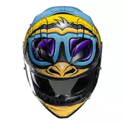 Hjc F71 Monkey Dj Мотошлем Синий