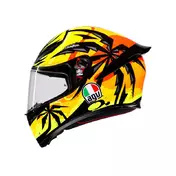 Agv K1 S E2206 Tropicrush Мотошлем Black Orange Оранжевый