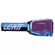 Leatt VELOCITY 5.5 IRIZ Aqua Cross Enduro Motorcycle Mask Purple Lens