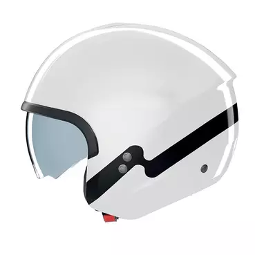 Nolan N20.2 Zefiro Мотошлем White Black Белый