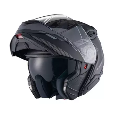 Nexx X.lifetour Globe Мотошлем Black Grey Matt Серый