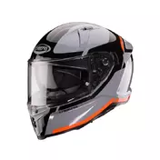 Caberg Avalon X Pure Мотошлем Grey Red Fluo Серый