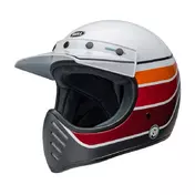 Bell Moto-3 Rsd Saddleback Ece6 Мотошлем White Black Черный