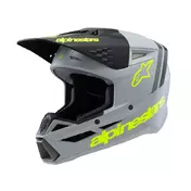 Alpinestars S-m3 Youth Radium Мотошлем Grey Black