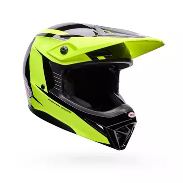 Bell Mx-10 Mips Talon Мотошлем Yellow Black Желтый